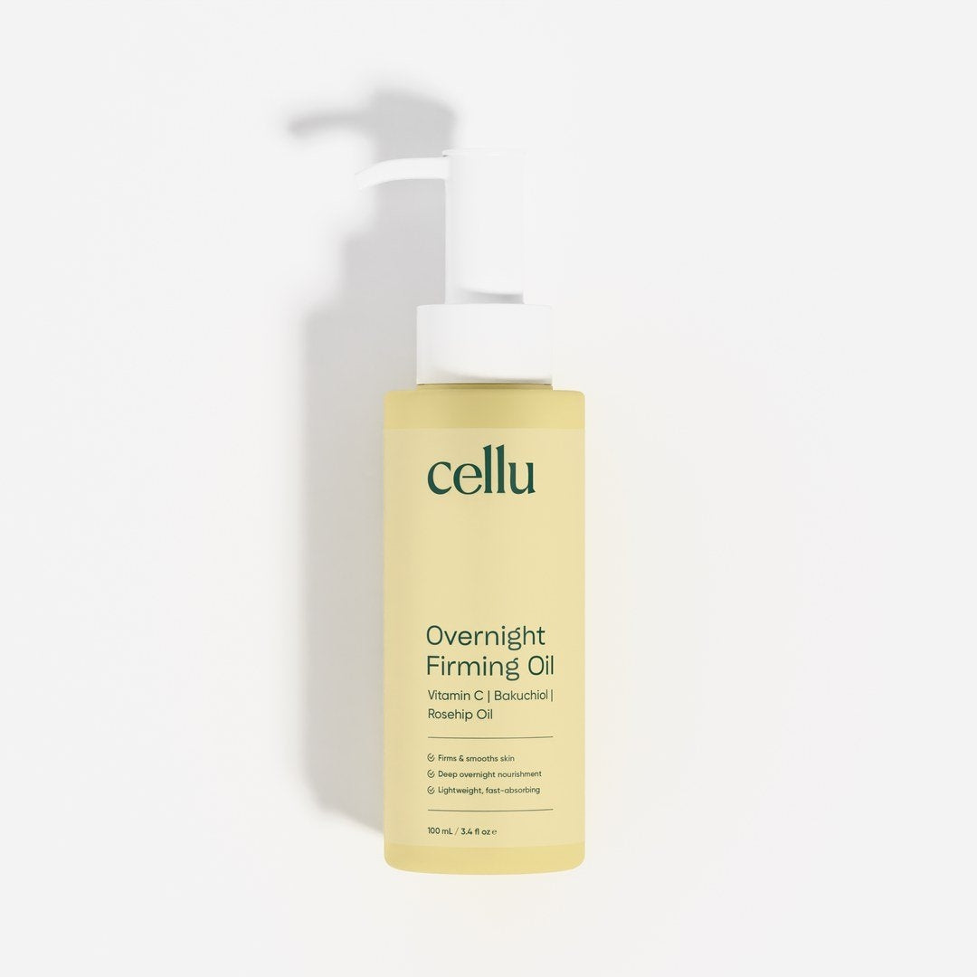 Overnight Firming Oil, With Vitamin C Rosehip Oil, 3.4 Fl Oz | For Hydration, Smoothness and Radiant-Looking Skin
